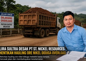 Gubernur LIRA Sultra, Jefri Rembasa menyoroti PT St Nickel Resources