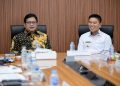 Bupati Konsel, Irham Kalenggo melakukan kunjungan kerja strategis ke Kantor Kementerian Transmigrasi RI di Jakarta