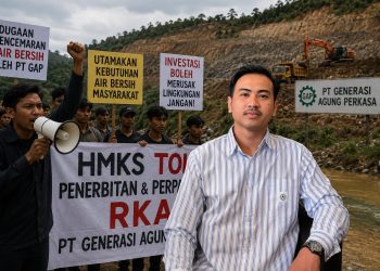 Dugaan Pencemaran Air Bersih, HMKS Tolak Penerbitan dan Perpanjangan RKAB PT GAP 11 Wakil Ketua Umum HMKS, Muh. Beni Saputra menyoroti penerbitan maupun perpanjangan RKAB PT Generasi Agung Perkasa (GAP) di Kabupaten Konsel