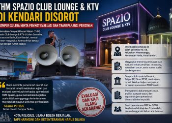 Gempur Sultra menyoroti THM Spazio Club Lounge & KTV Kendari