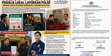 KSBSI Sultra beserta bukti pelaporan ke Polsek Bondoala
