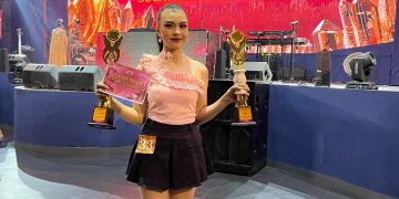 Maliqa Aurora Janiqa siswi SMA Negeri 4 Kendari berhasil meraih gelar Winner Nona Indonesia Sultra 2026 pada ajang Grand Model Indonesia