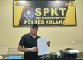 Kuasa hukum wartawan Nasionalinfo.com, Dr. H. Supriadi, S.H., M.H., Ph.D., melaporkan CEO PT JNP ke Polres Kolaka