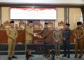 Paripurna penetapan Raperda Pertanggungjawaban APBD 2025 di Aula Utama DPRD Konsel