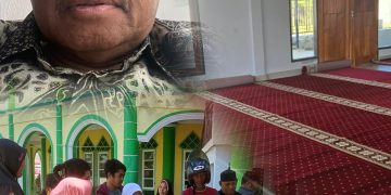 Peduli Kampung Halaman, Habil Marati Salurkan Karpet dan Dana Untuk Masjid di Muna