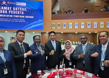Bupati Konsel Ikuti Pendidikan Lemhannas, Bidik Penguatan Pembangunan Daerah 11 Bupati Konsel, Irham Kalenggo bersama kepala daerah lainnya mengikuti pendidikan Lemhanas