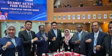 Bupati Konsel, Irham Kalenggo bersama kepala daerah lainnya mengikuti pendidikan Lemhanas