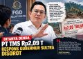 Praktisi Hukum Sultra, Andri Dermawan, menilai respons ASR soal denda PT TMS kontras dengan pernyataannya saat memberikan sambutan dalam agenda Kejati Sultra yang sebelumnya berbicara lantang mengenai pentingnya penertiban dan pemulihan aset SDA