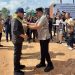 Wabup Konsel H. Wahyu Ade Pratama Imran saat menghadiri pelepasan ekspor perdana komoditas unggulan Sultra