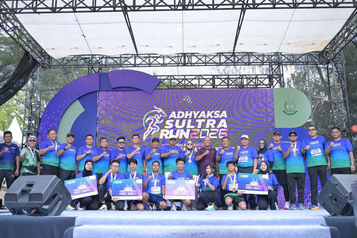 Adhyaksa Sultra Run 2026 di Kendari Meriah, Dikemas Cuma 44 Hari 10 Adhyaksa Sultra Run 2026 di Kendari Meriah, Dikemas Cuma 44 Hari