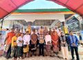 Bupati Konsel saat menghadiri Ngenteg Linggih Pura Eka Sari