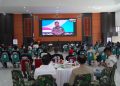 Pembukaan Open Turnamen Domino Orado (101) di Balai Prajurit Korem 143/HO