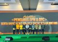 Bupati Konsel menghadiri pelantikan Pengurus Dewan Pimpinan Wilayah (DPW) dan Dewan Pimpinan Cabang (DPC) Partai Bulan Bintang (PBB) se-Sulawesi Tenggara (Sultra)