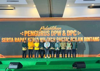 Jusmani Pimpin DPC PBB Konsel, Bupati Irham Dorong Kolaborasi Untuk Pembangunan