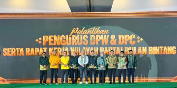 Jusmani Pimpin DPC PBB Konsel, Bupati Irham Dorong Kolaborasi Untuk Pembangunan