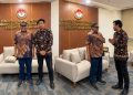 Ketua KSBSI Sultra, Iswanto Sugiarto bertemu Penasihat Khusus Presiden Bidang Ketenagakerjaan dan Kesejahteraan Buruh, Said Iqbal, di Wisma Mandiri