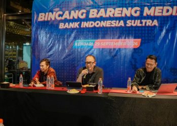 Digitalisasi Pembayaran Meluas, QRIS di Sultra Tembus 373 Ribu Pengguna 13 BI Sultra menyampaikan perkembangan QRIS di Sultra Agustus 2026 melalui kegiatan BBM