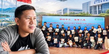 Tokoh Pemuda Desa Sambalagi, Irfan Mualim mengapresiasi program PT IGIP memberangkatkan putra-putri lingkar kawasan industri belajar Mandarin ke China