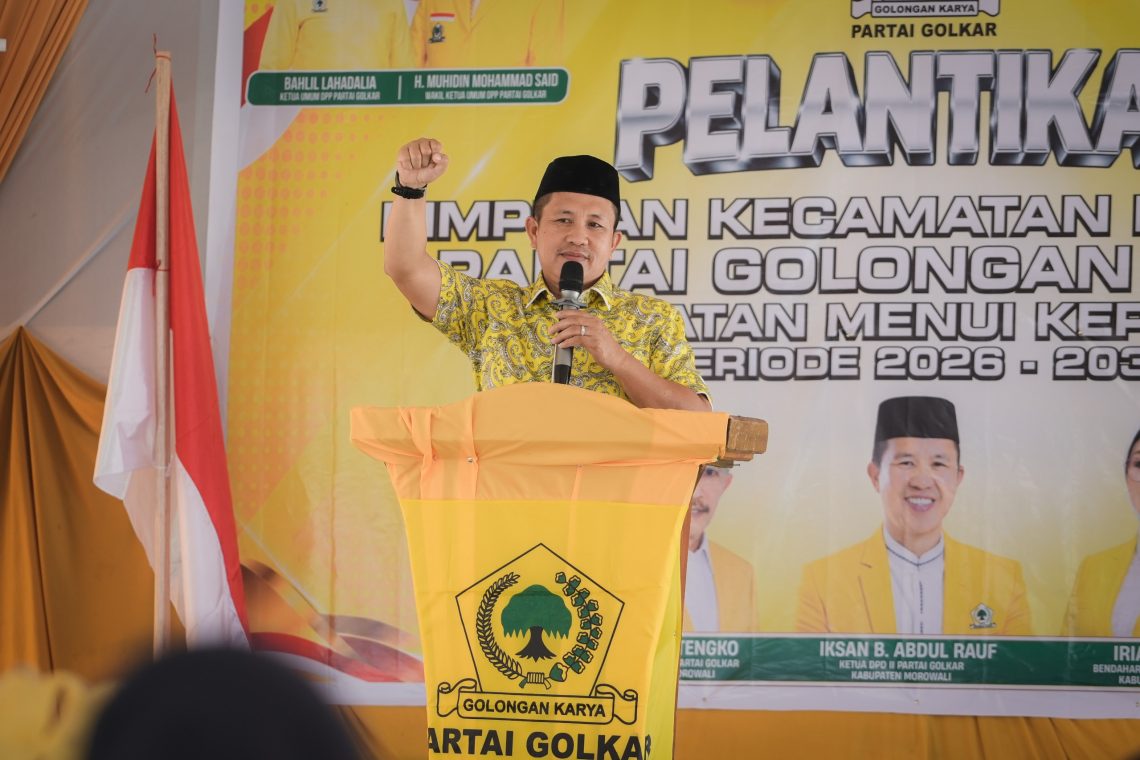 Iksan Instruksikan Pengurus Golkar Menui Kepulauan Berkontribusi Untuk Pembangunan Daerah