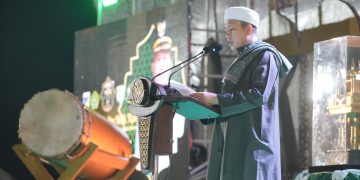 Bupati Iksan membuka MTQH XVI Morowali