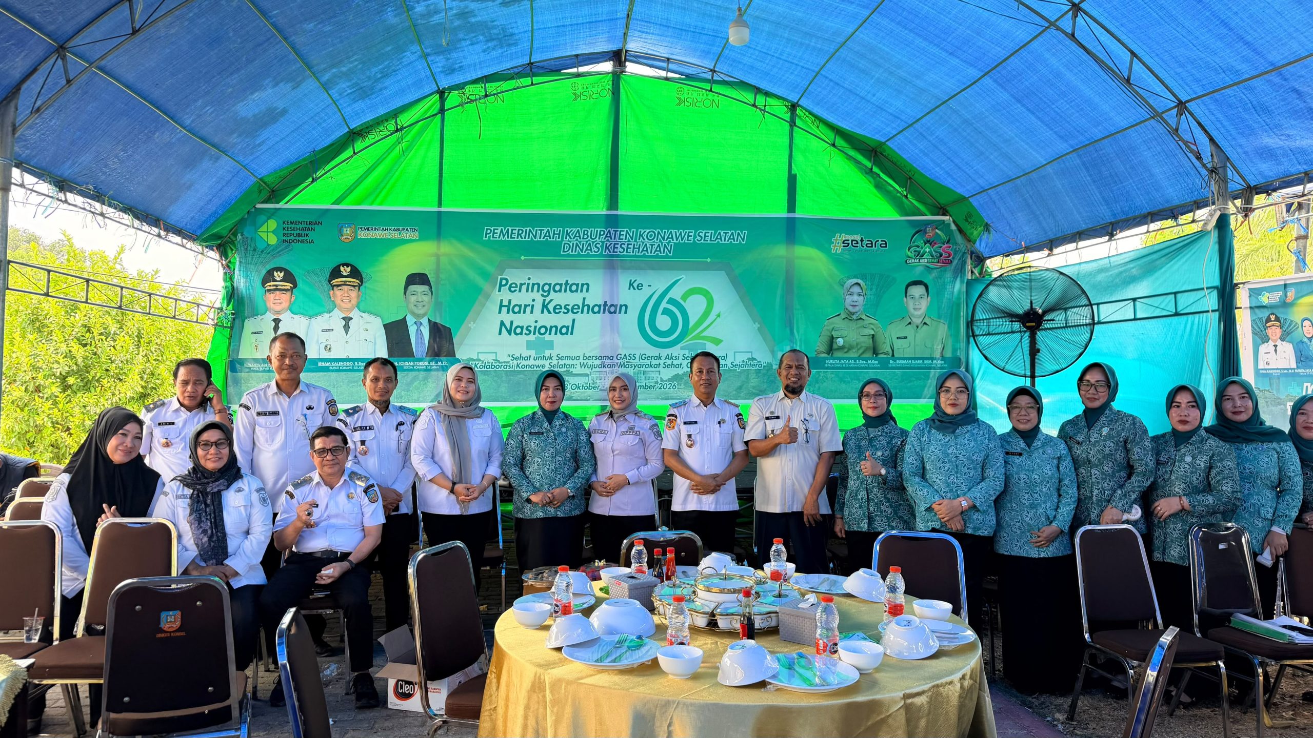 HKN 62, Dinkes dan Dinas Perikanan Konsel Sinergi Dorong Keluarga Konsumsi Ikan