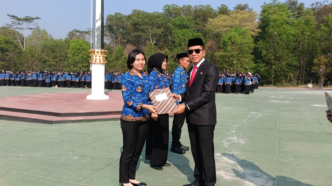 Bupati Konsel menyerahkan SK perpanjangan perjanjian kerja P3K Paruh Waktu