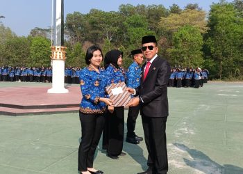 158 P3K Paruh Waktu Konsel Tak Diperpanjang, Bupati Irham Tekankan Evaluasi Kinerja 11 Bupati Konsel menyerahkan SK perpanjangan perjanjian kerja P3K Paruh Waktu